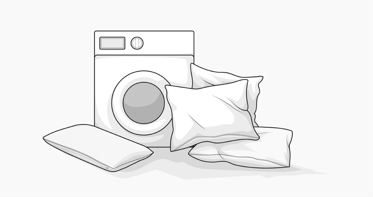 lavar almohadas